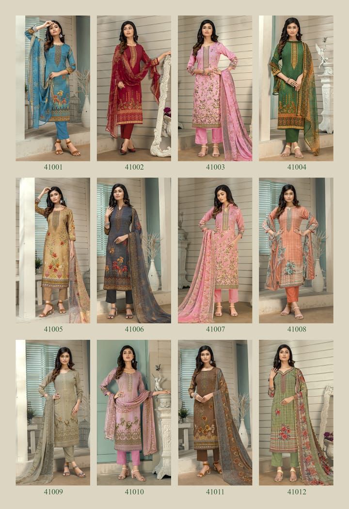 Shiv Gori Punjabi Kudi 41 Cotton Printed Casual Wear Dress Material Collection